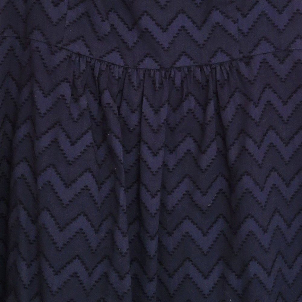 VINEYARD VINES Navy Cotton Fit and Flare - Size 8 - Picture 5 of 7